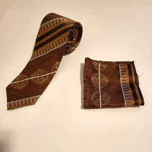 Men's Necktie Handkerchief Set by C. Allen New York